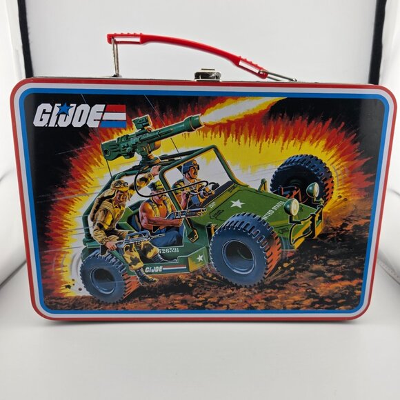 Funko Pop GI Joe vs Transformers American Heroes Collectible Metal Tin Lunch Box - Picture 6 of 10